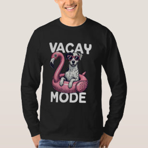 Cute Vacay Mode Catahoula Leopard Dog Summer Vacat T-Shirt