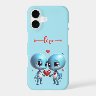 Cute Valentine Aliens Case-Mate iPhone 17 Case