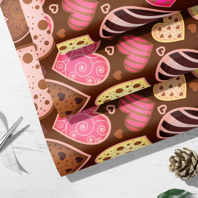 Cute Valentine Cookies | Valentine Gift Wrap (Creator Uploaded)