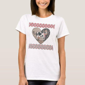 Cute Valentine Cow Lovers T-Shirt