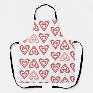 Cute Valentine Hearts – Love & Romance Design Apron