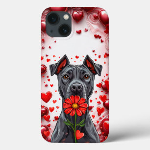 Cute Valentine’s Day dog iPhone 13 Case