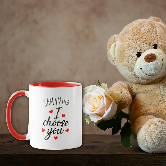 Cute Valentine´s Day Personalised Name  Mug (Creator Uploaded)