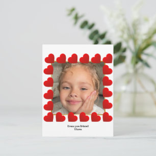 ❤️ Cute Valentine’s Photo Card for Kids