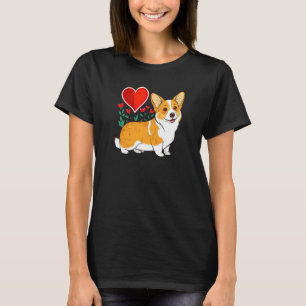 Cute Valentines Corgi Cool Pembroke Welsh Corgi 5 T-Shirt