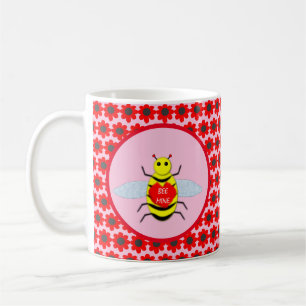 Cute Valentines Day Bee Coffee Mug