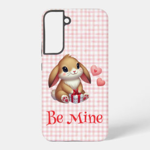 Cute Valentine's Day bunny rabbit Samsung Galaxy Case