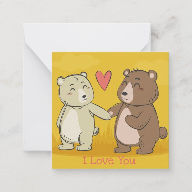 Cute Valentine's Day Card (Front)
