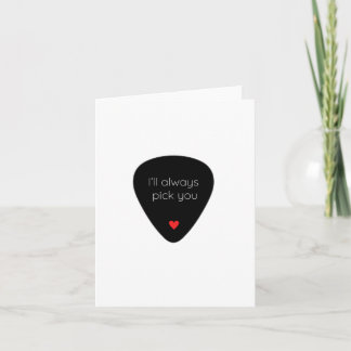 Cute Valentine's Day Card for Music Lovers