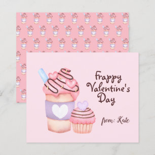 Cute Valentine's Day Cards For Kids Frappuccino