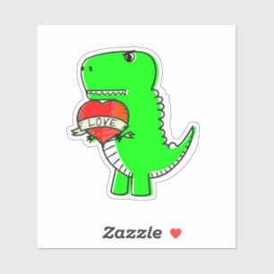 Cute Valentines Day Dinosaur