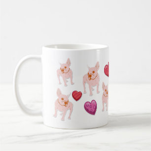 Cute Valentine's Day English Bulldog Lover Gift Coffee Mug