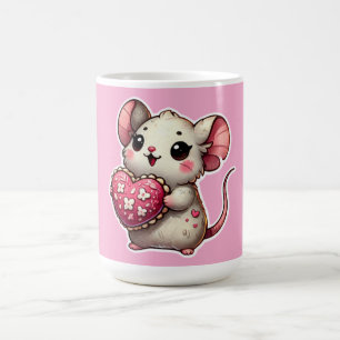 Cute valentines day gift Two-Tone coffee mug