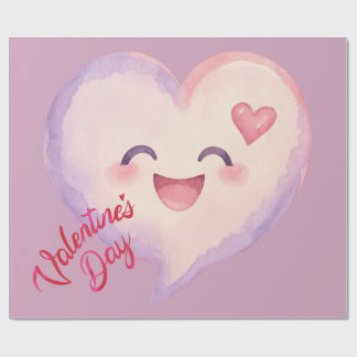 Cute Valentine's Day Heart Wrapping Paper