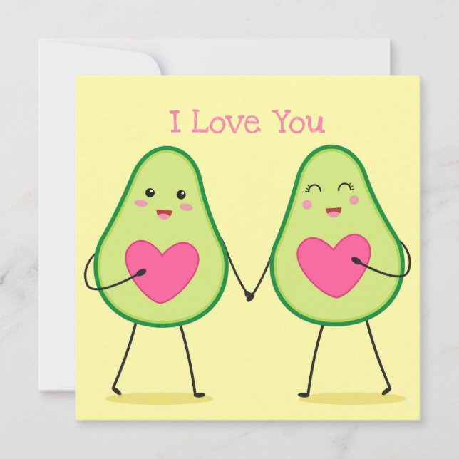 Cute Valentine's Day Holiday Card (Front)
