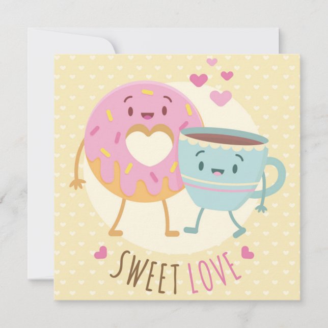 Cute Valentine's Day Holiday Card (Front)