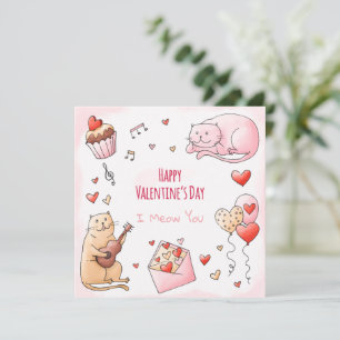 Cute Valentine's Day Holiday Card