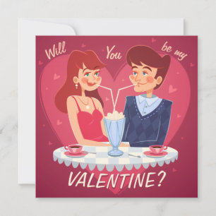 Cute Valentine's Day Holiday Card