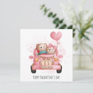 Cute Valentine's Day Holiday Card