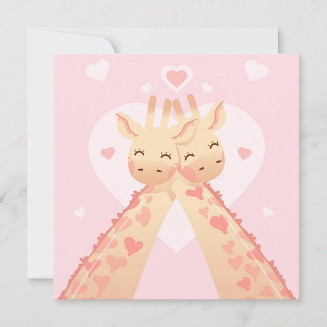 Cute Valentine's Day Holiday Card (Front)