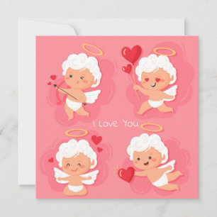 Cute Valentine's Day Holiday Card