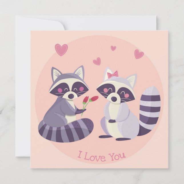 Cute Valentine's Day Holiday Card (Front)