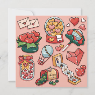 Cute Valentine's Day Holiday Card