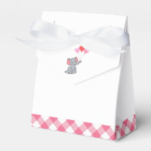 cute Valentine's Day I love you heart elephant Favour Box