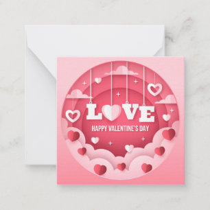 Cute Valentine's Day Note Card