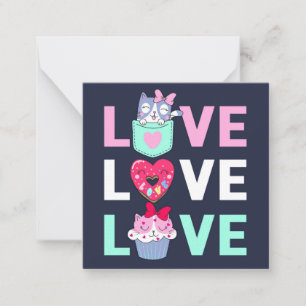 Cute Valentine's Day Note Card