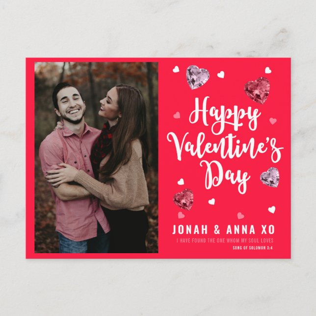 Cute Valentine's Day Postcard (Front)