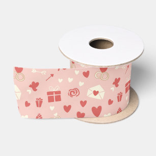 Cute Valentines Day Satin Ribbon