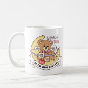 Cute Valentine's Day Teddy Bear Coffee Mug
