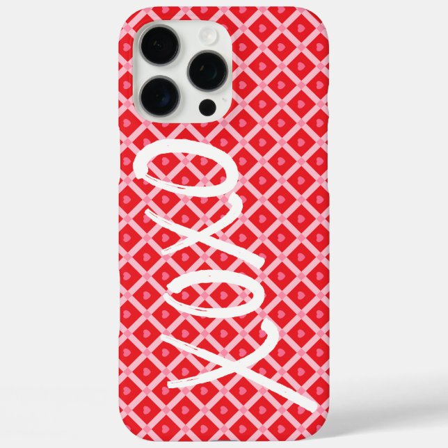 Cute Valentine's Day XOXO Case-Mate iPhone Case (Back)