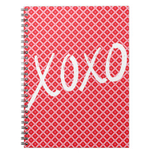 Cute Valentine's Day XOXO Notebook
