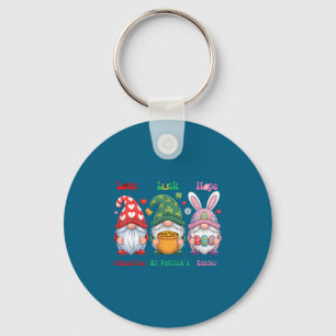 Cute valentines st patrick easter holidays garden key ring