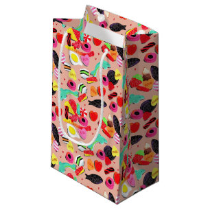 Cute valentines you're so sweet pink candy small gift bag