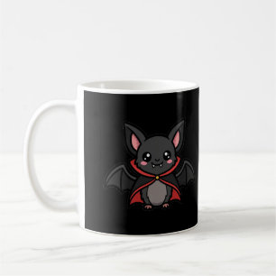 Cute Vampire Bat Halloween Coffee Mug