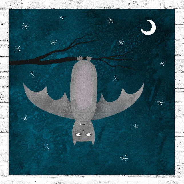 Cute Vampire Bat Poster (Creator Uploaded)