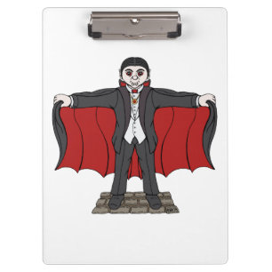 Cute Vampire/Dracula Clipboard