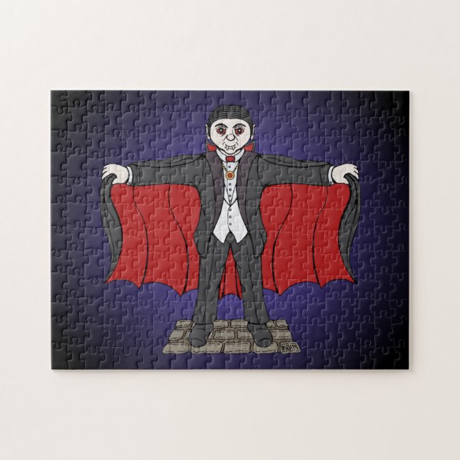Cute Vampire/Dracula Jigsaw Puzzle (Horizontal)