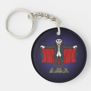 Cute Vampire/Dracula Key Ring