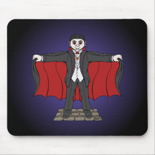 Cute Vampire/Dracula Mouse Mat
