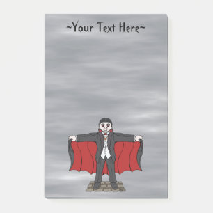 Cute Vampire/Dracula Post-it Notes