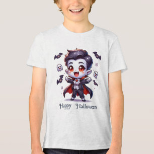Cute Vampire-Halloween Costumes Tri-Blend Shirt