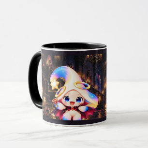 Cute Vampire Halloween Mug Spooky Kawaii Cup