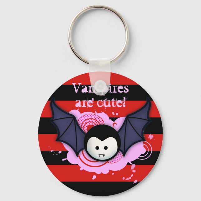 Cute Vampire Keychain (Front)