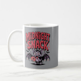 Cute-Vampire-Midnight-Snack-Bat-Do-Halloween-Retro Coffee Mug
