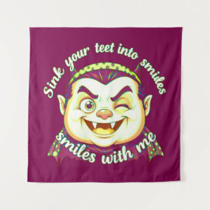 cute vampire tapestry
