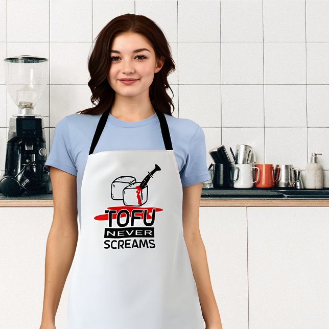 Cute Vegan Tofu  Apron (Creator Uploaded)